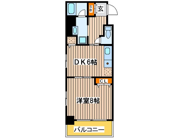 タウンコ－ト幸町の物件間取画像